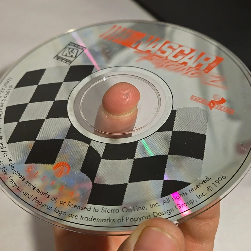 NASCAR RACING 2 (PC CD ROM, 1996) PC Sierra Computer Jewel Case Game
